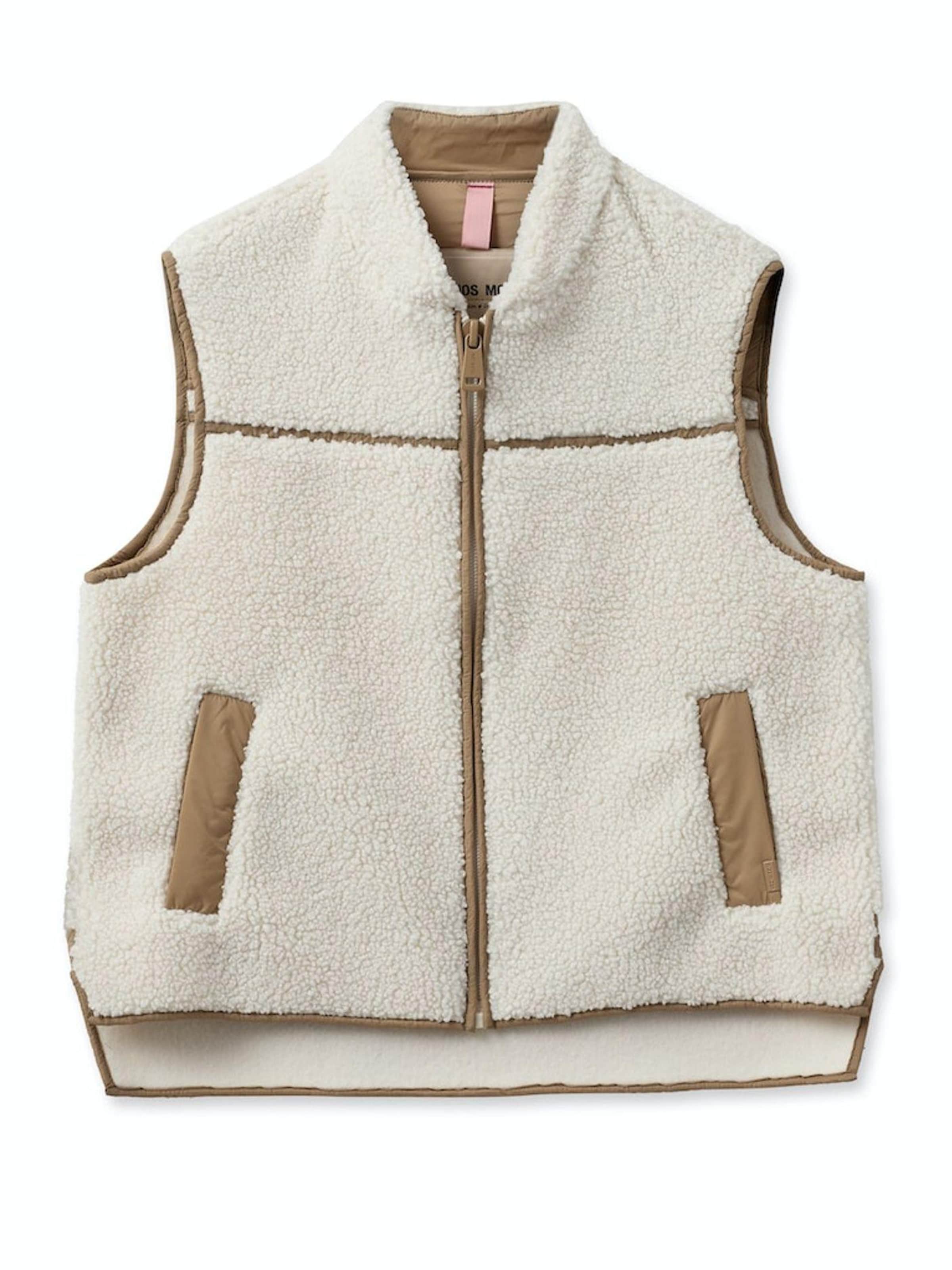 MOS MOSH Vest 'MMRowe' in White: front