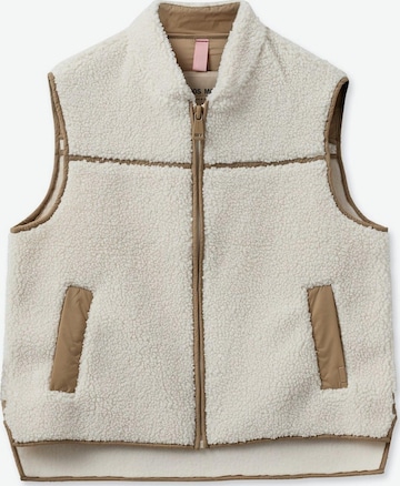 MOS MOSH Vest 'MMRowe' in White: front