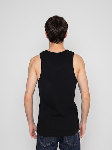 Lee Shirt 'Ribbed Tank Black' in Black