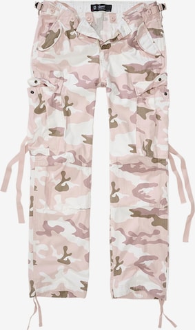 Brandit Regular Cargo Pants in Pink: front