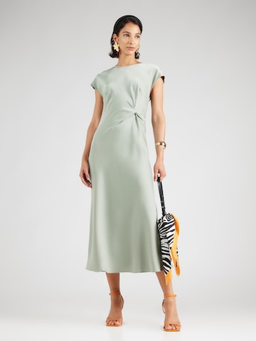 SWING - Vestido de noche en verde: frente