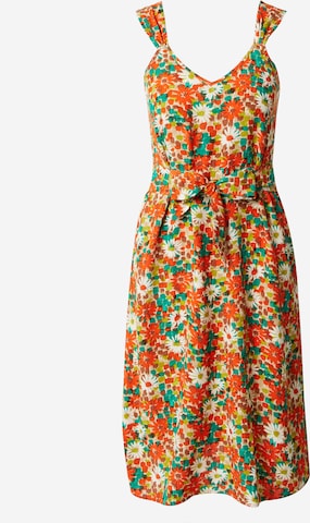 King Louie Summer Dress 'Lenny' in Orange: front