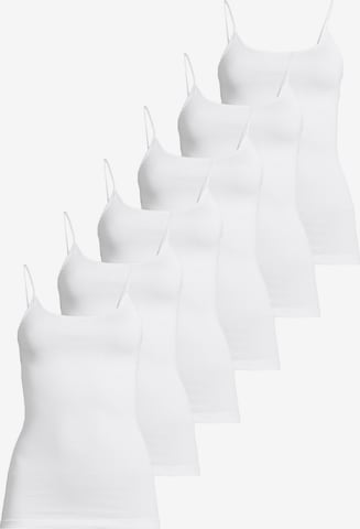 CON-TA Unterhemd 'Modal' in Weiß: Vorderseite