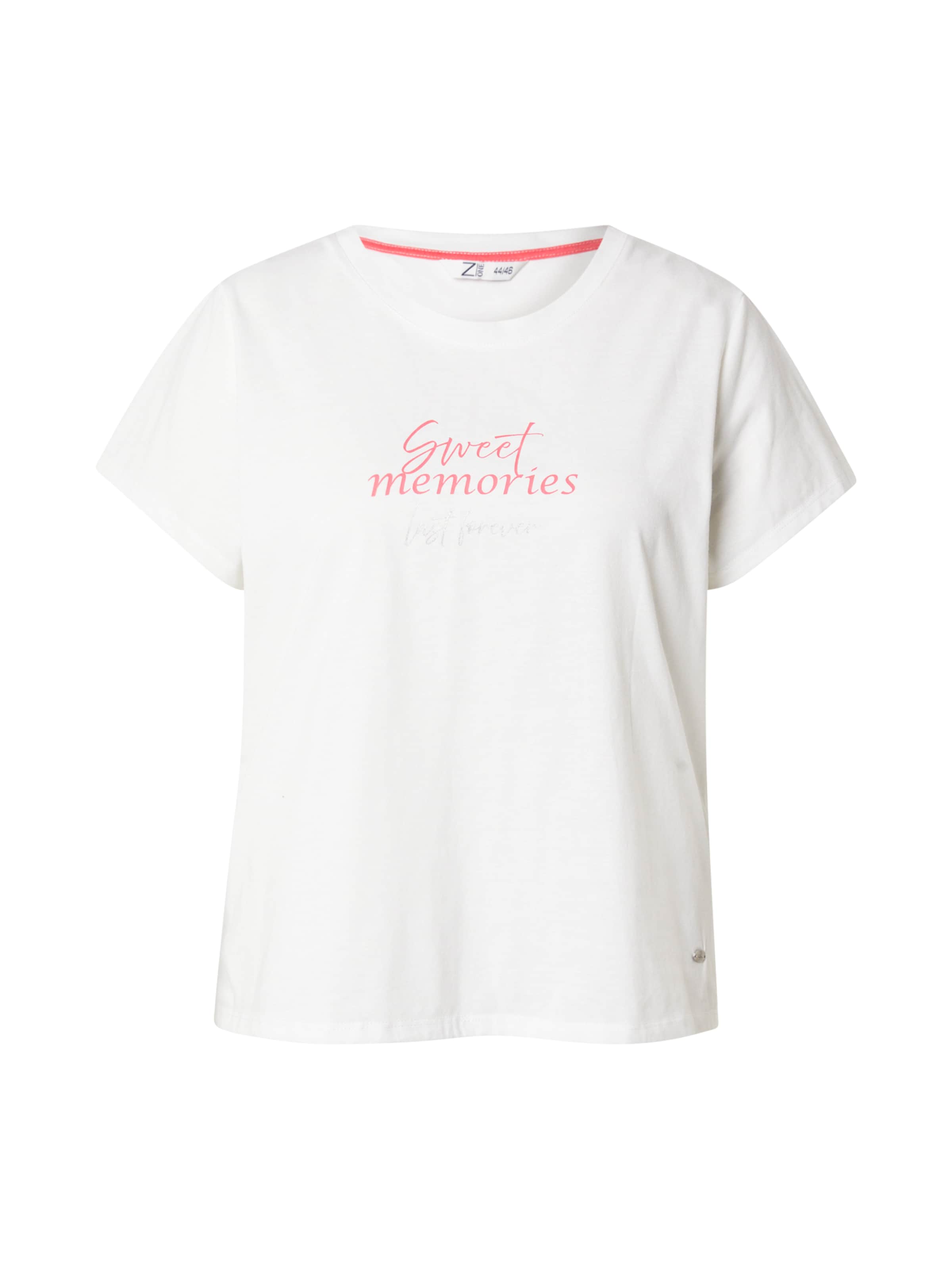 Z-One Shirt 'Ma44ddi' in White: front