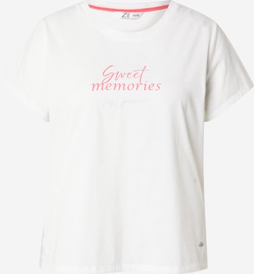 Tricou 'Ma44ddi' de la Z-One pe alb: față