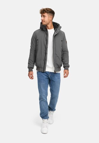 INDICODE JEANS Winterjas ' Albanos ' in Grijs