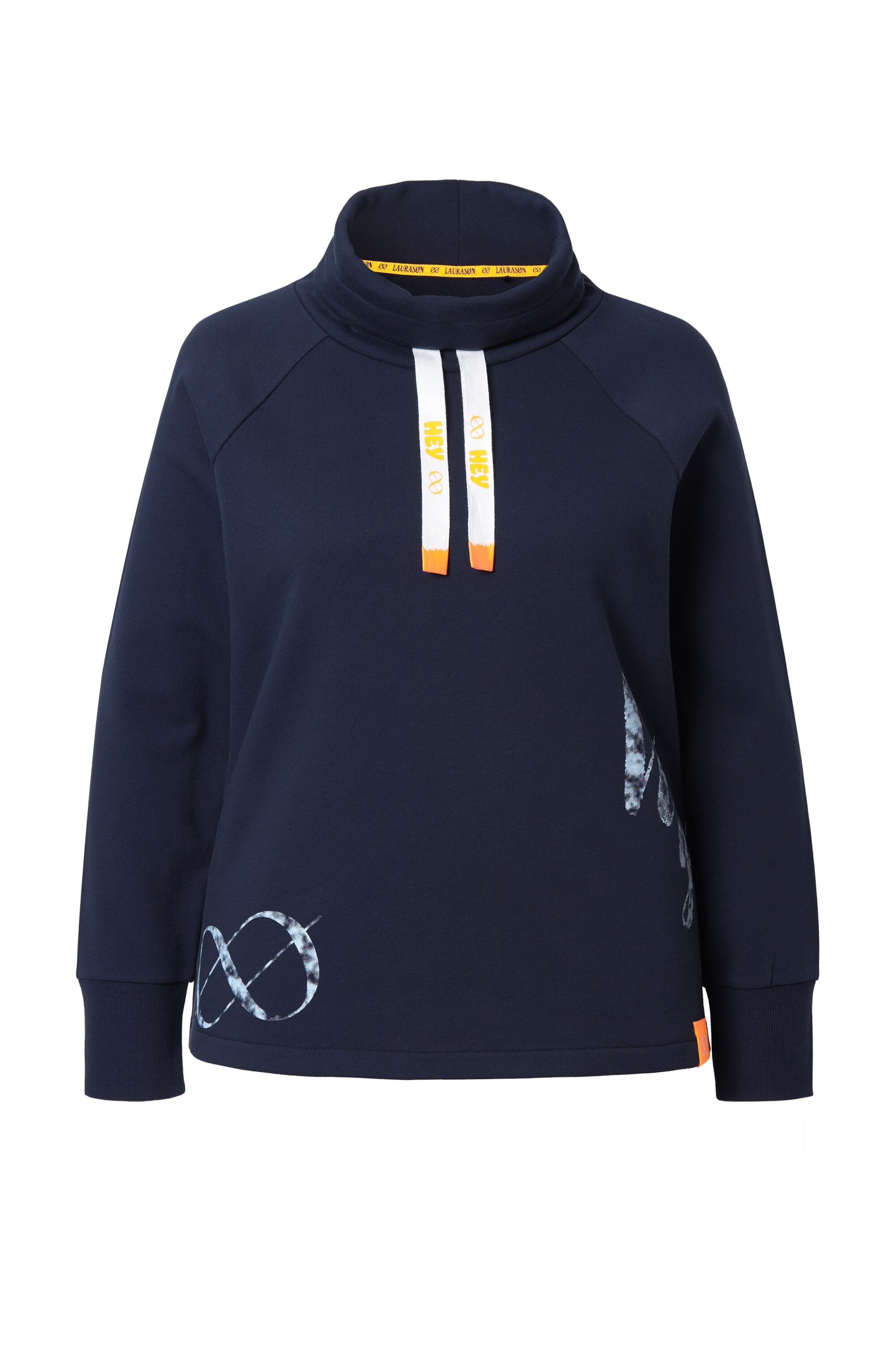 LAURASØN Sweatshirt in Blau: Vorderseite