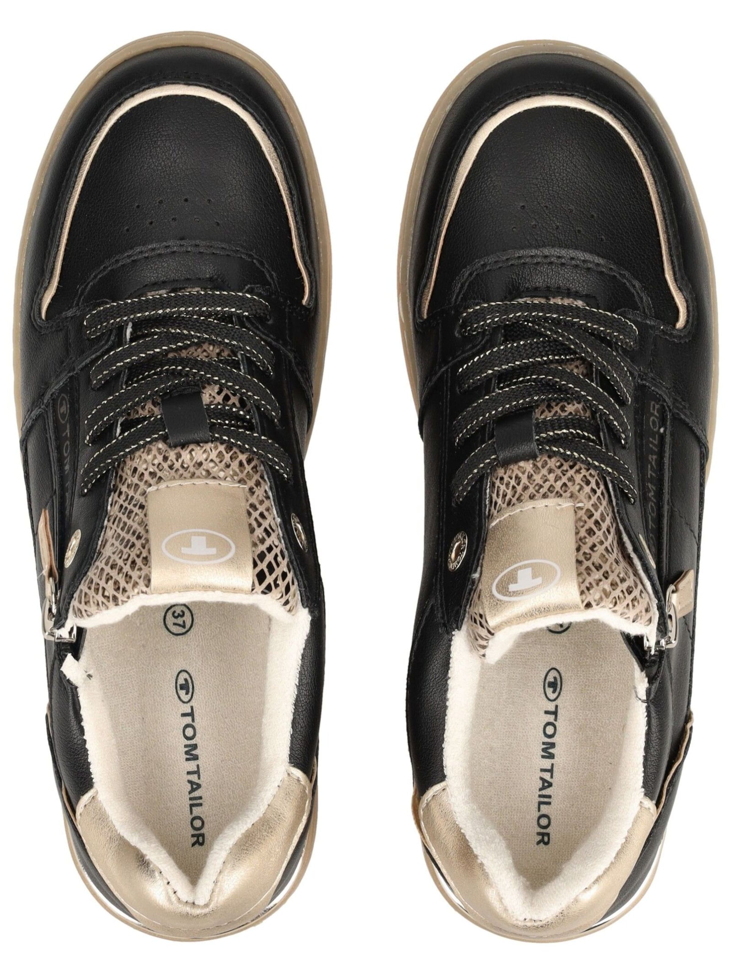 Sneaker bassa di TOM TAILOR in nero