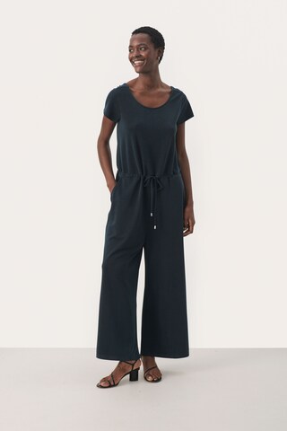 Part Two Jumpsuit 'Adriane' in Blauw: voorkant