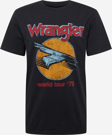 WRANGLER T-Shirt 'EAGLE' in Schwarz: predná strana