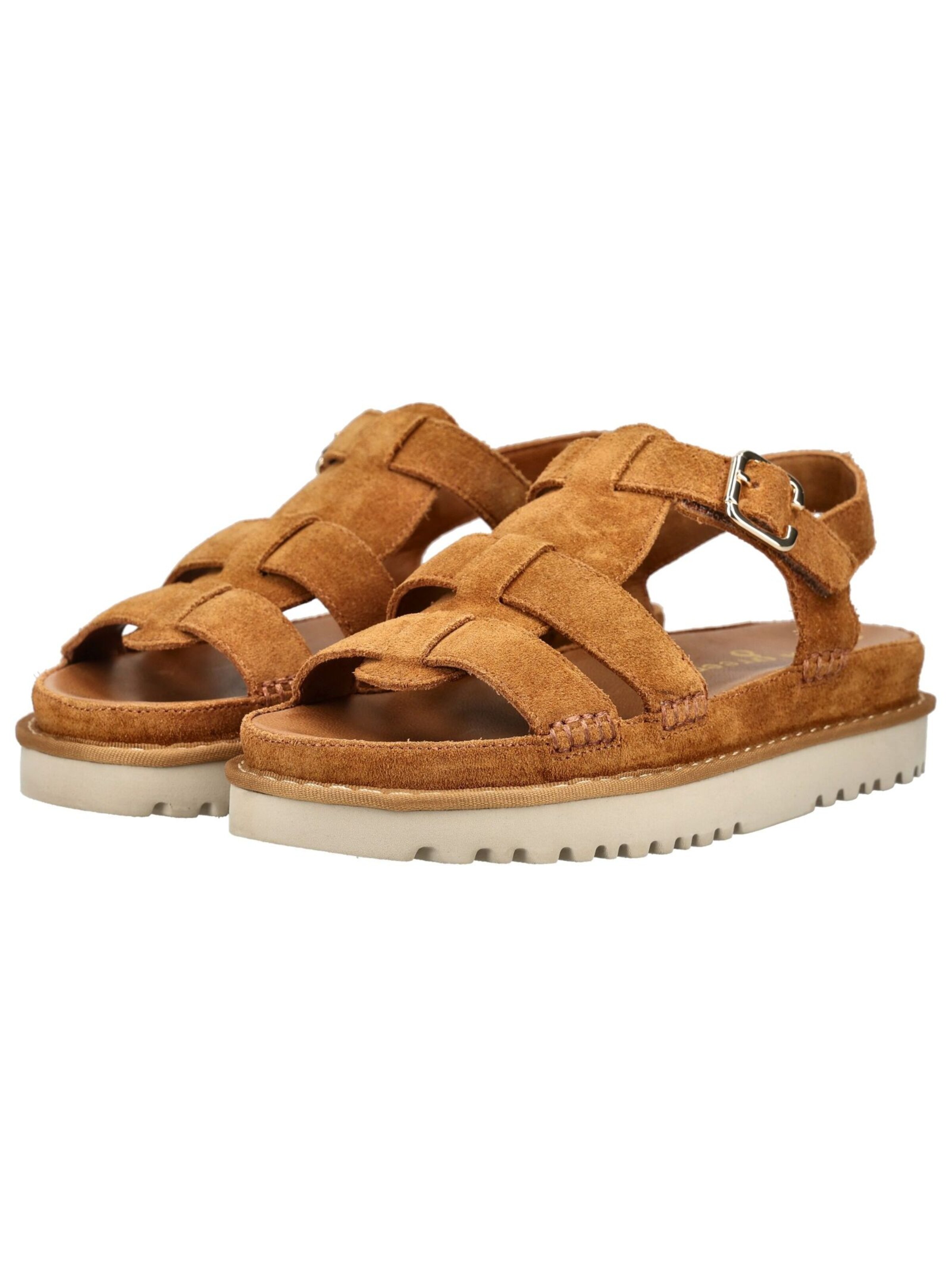 Paul Green Strap sandal in Brown