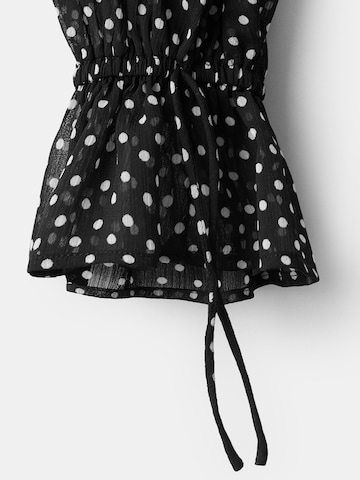 MANGO Bluzka 'POKY' w kolorze czarny