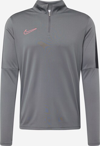 NIKE Performance shirt 'Academy 23' in Grey: front