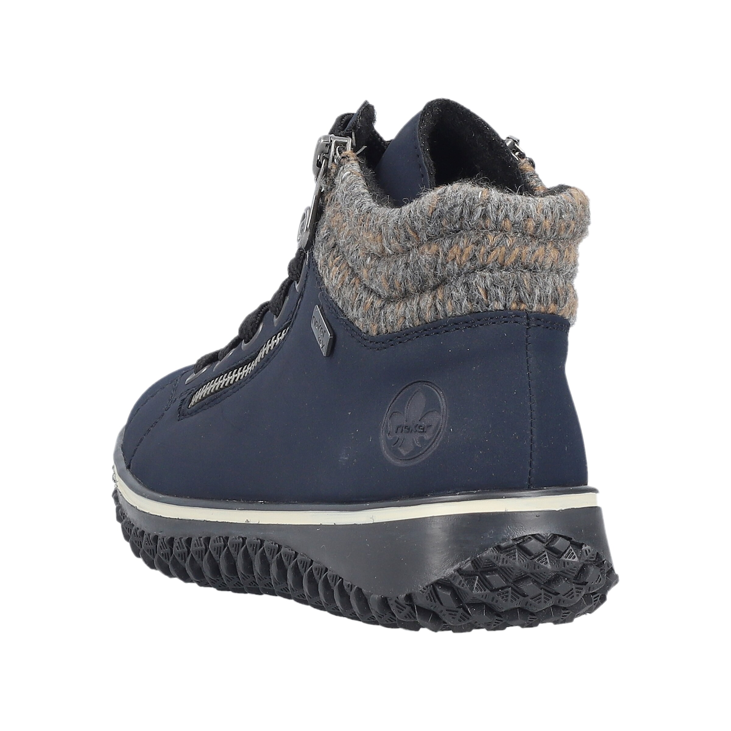 Bottes à lacets 'Z4263' Rieker en bleu