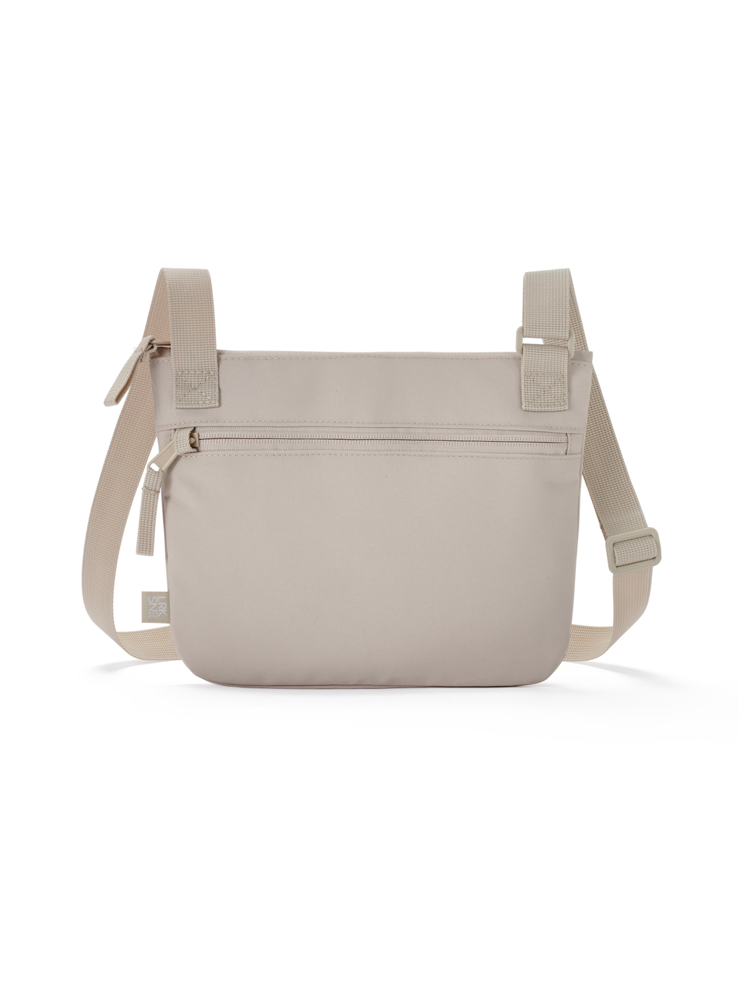 LARKSON Crossbody Bag 'Henrik' in Beige: back