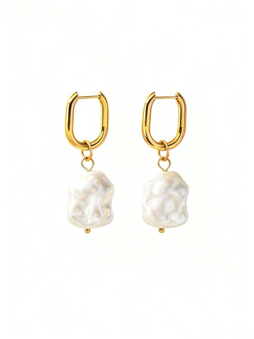 Nemomatheo Earrings 'Marea' in White: front
