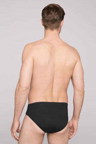 CAMP DAVID Badeslip in Schwarz