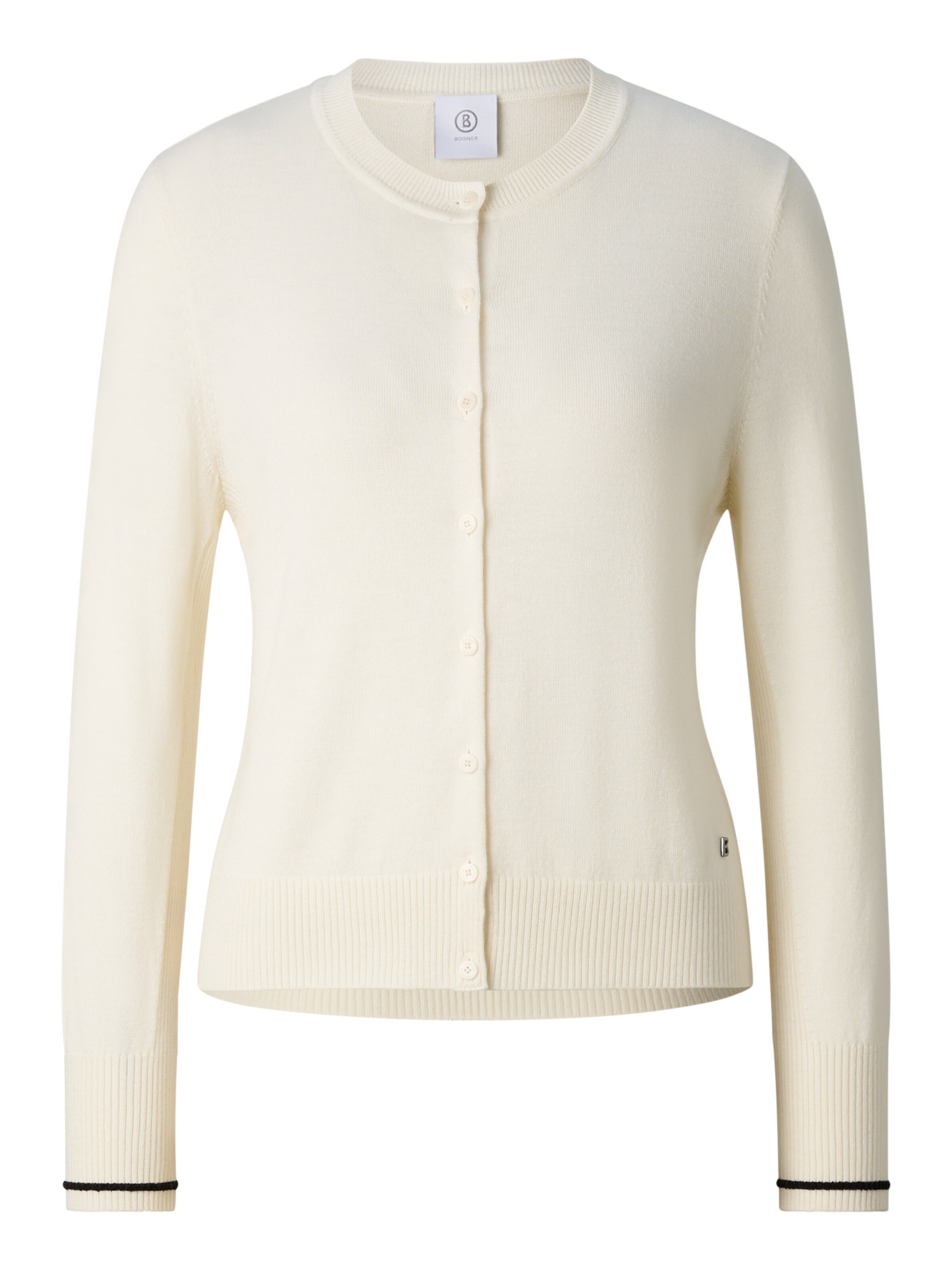 BOGNER Knit Cardigan 'Azou' in XS in Off white, Item view