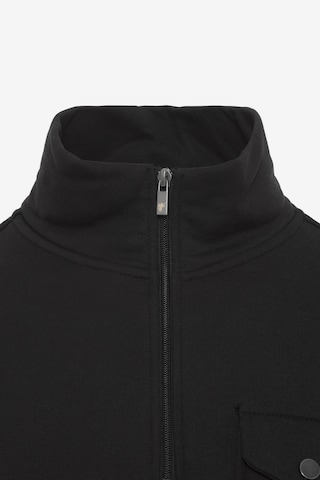 DENIM CULTURE Sweatshirt 'ERNESTO' in Black