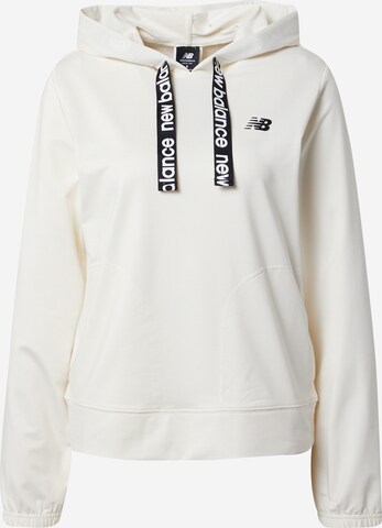 new balance Athletic Sweatshirt 'Relentless' in White: front