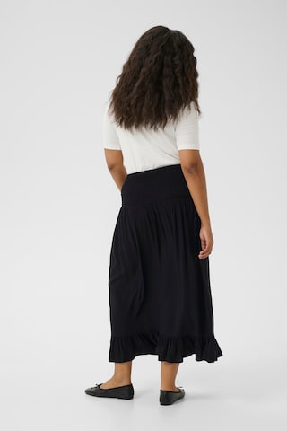 Jupe 'Bella' KAFFE CURVE en noir