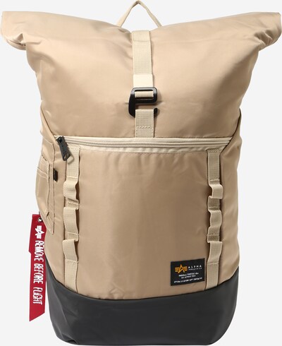 ALPHA INDUSTRIES Batoh - béžová / vaječná škrupina, Produkt