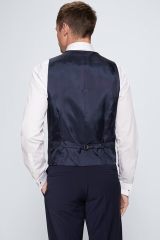 STRELLSON Slim fit Gilet ' Ves ' in Blauw