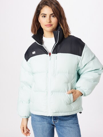 LEVI'S ® Prehodna jakna 'Noe Short Puffer' | modra barva: sprednja stran