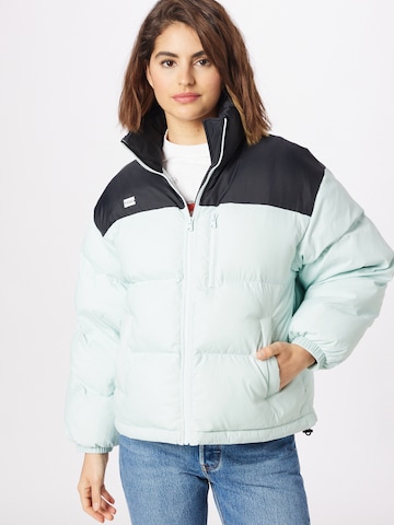 LEVI'S ® Übergangsjacke 'Noe Short Puffer' in Blau: predná strana