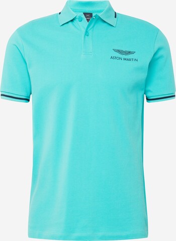 T-Shirt Hackett London en bleu : devant