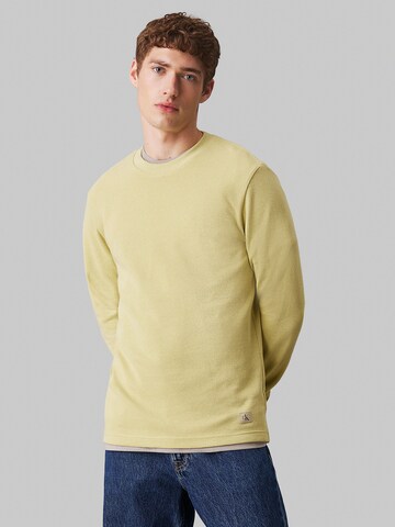 Calvin Klein Jeans Shirt in Gelb: Vorderseite