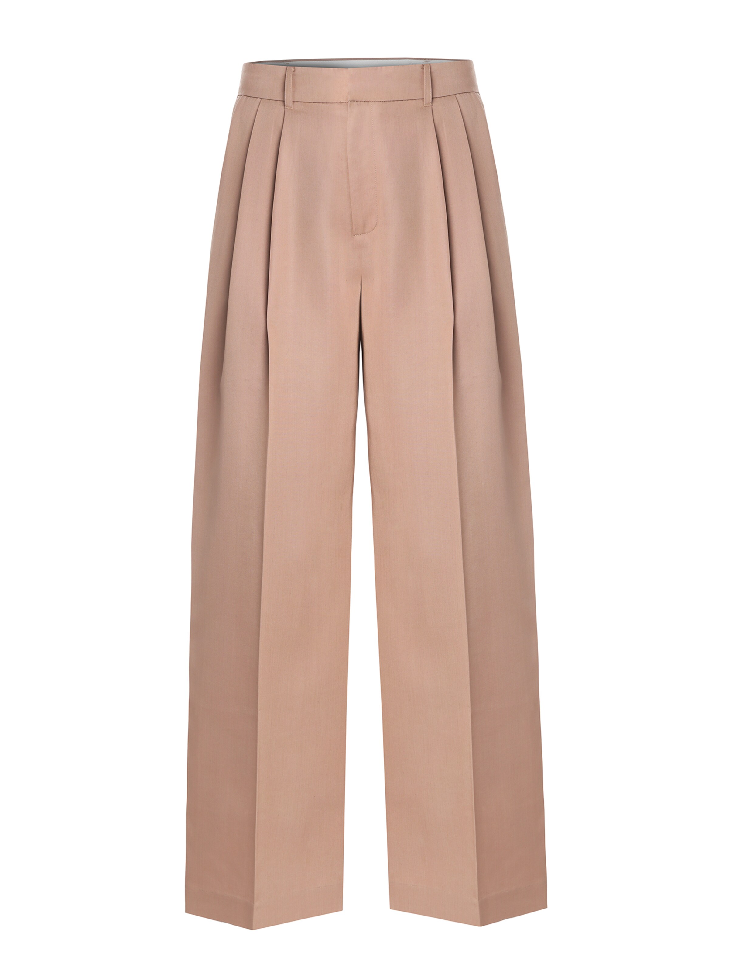 TATUUM Pleat-front trousers 'Serko' in 34 in Powder, Item view