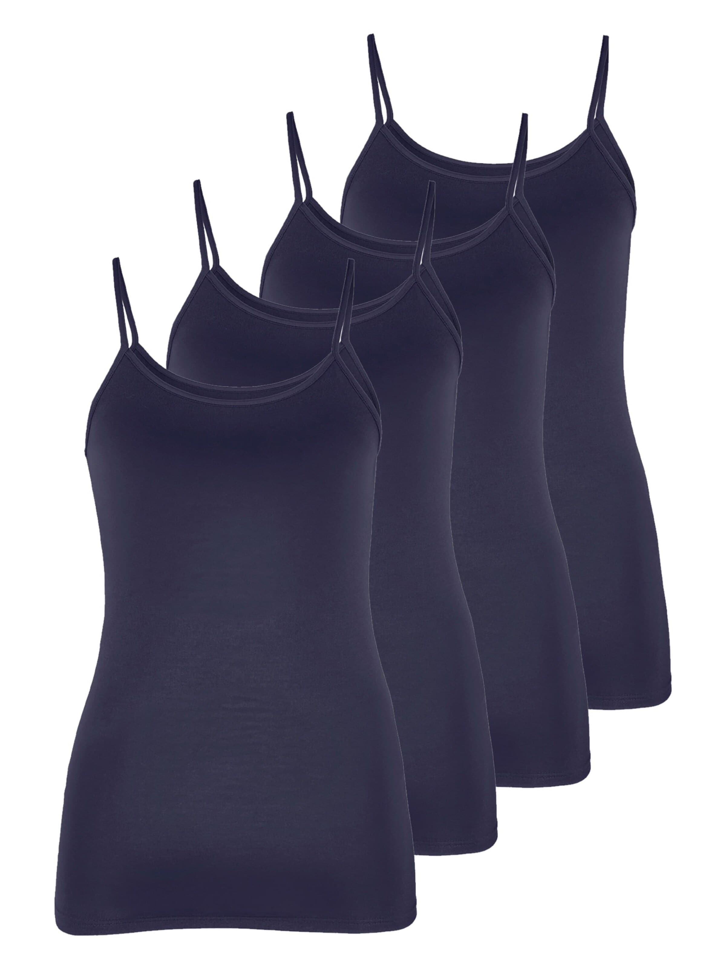 Nina von C. Undershirt 'Motion' in Blue: front