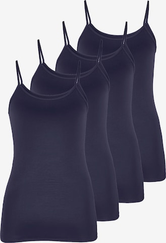 Nina von C. Undershirt 'Motion' in Blue: front