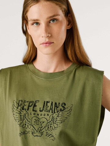 Pepe Jeans Shirt 'Bertha' in Groen