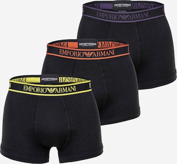 Boxers Emporio Armani en noir : devant