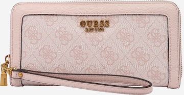 GUESS Geldbörse 'ZADIE' in Pink: predná strana