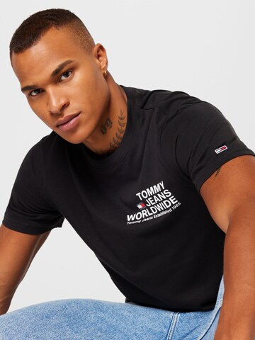 Tommy Jeans T-Shirt in Schwarz