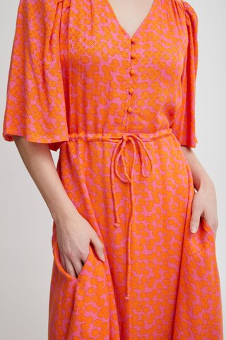 Robe-chemise 'Nemma' Fransa en rouge