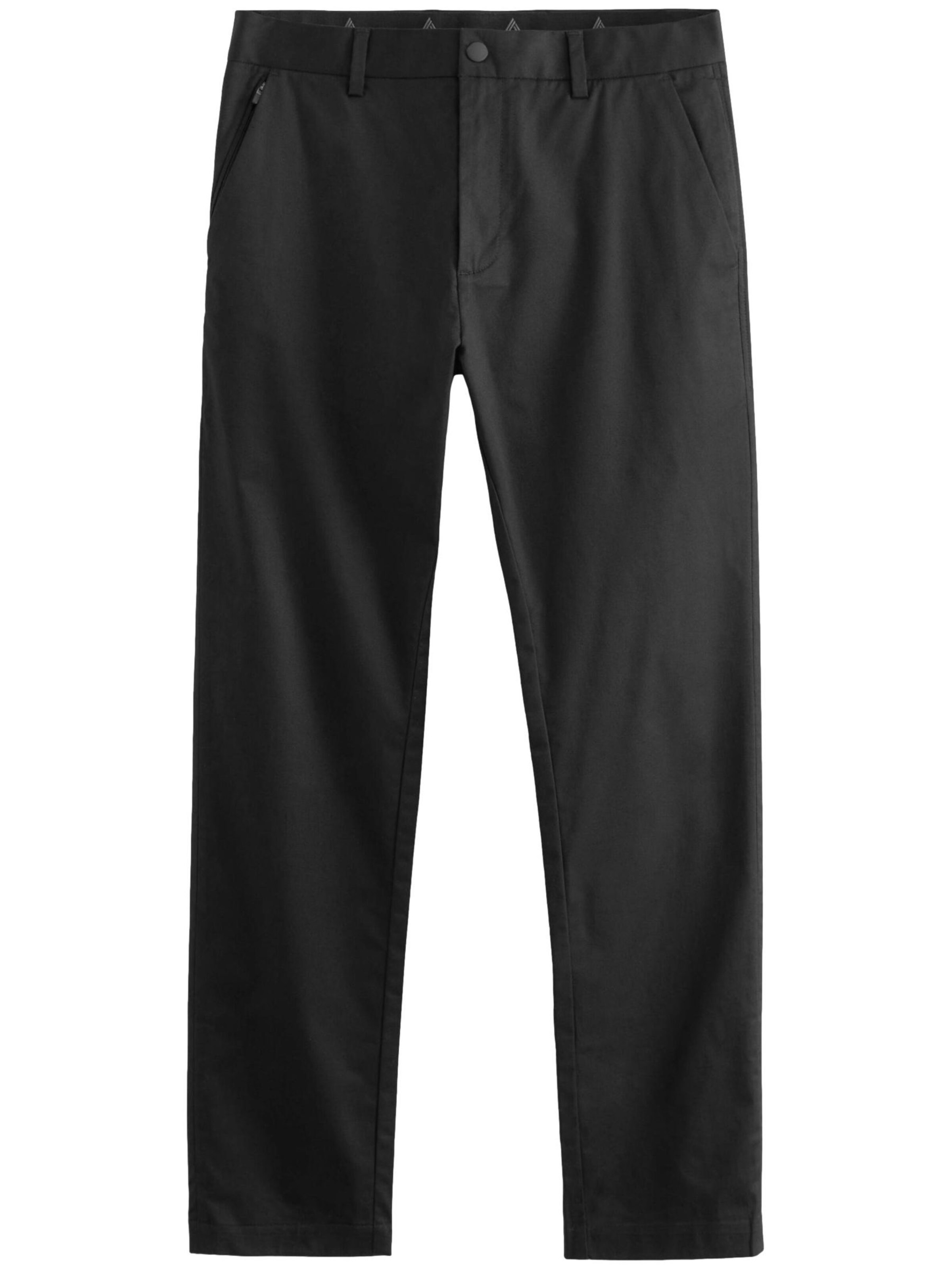 Next Slimfit Hose in Schwarz: Vorderseite