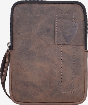 Sac à bandoulière 'Richmond Brian' STRELLSON en marron : devant