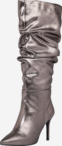 Karolina Kurkova Originals Boots in Silver: front
