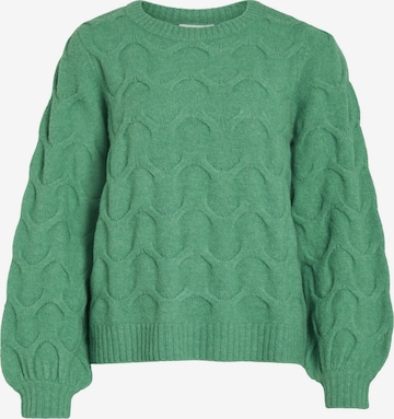 VILA Sweater 'Ella' in Green: front