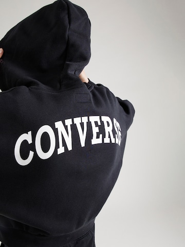 CONVERSE - Sudadera con cremallera 'Blooming' en negro