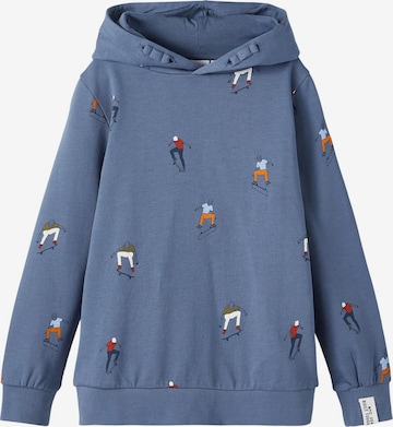 NAME IT Sweatshirt 'Likkel' in Blue: front