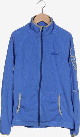 CHIEMSEE Sweatshirt & Zip-Up Hoodie in M in Blue: front