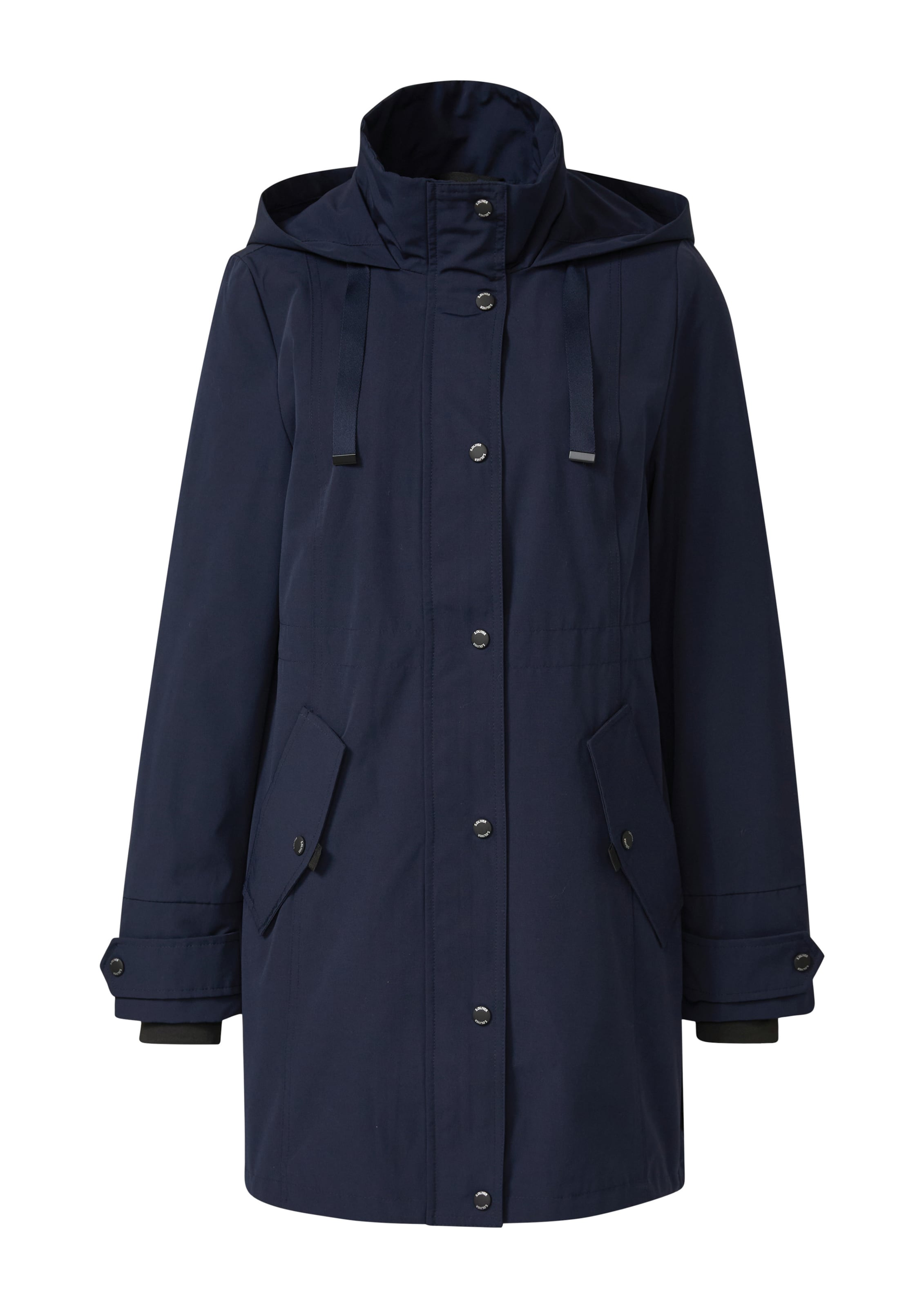 s.Oliver Manteau mi-saison en bleu marine, Vue avec produit