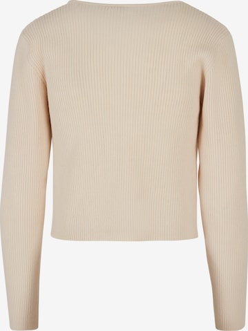 Karl Kani Cardigan i beige