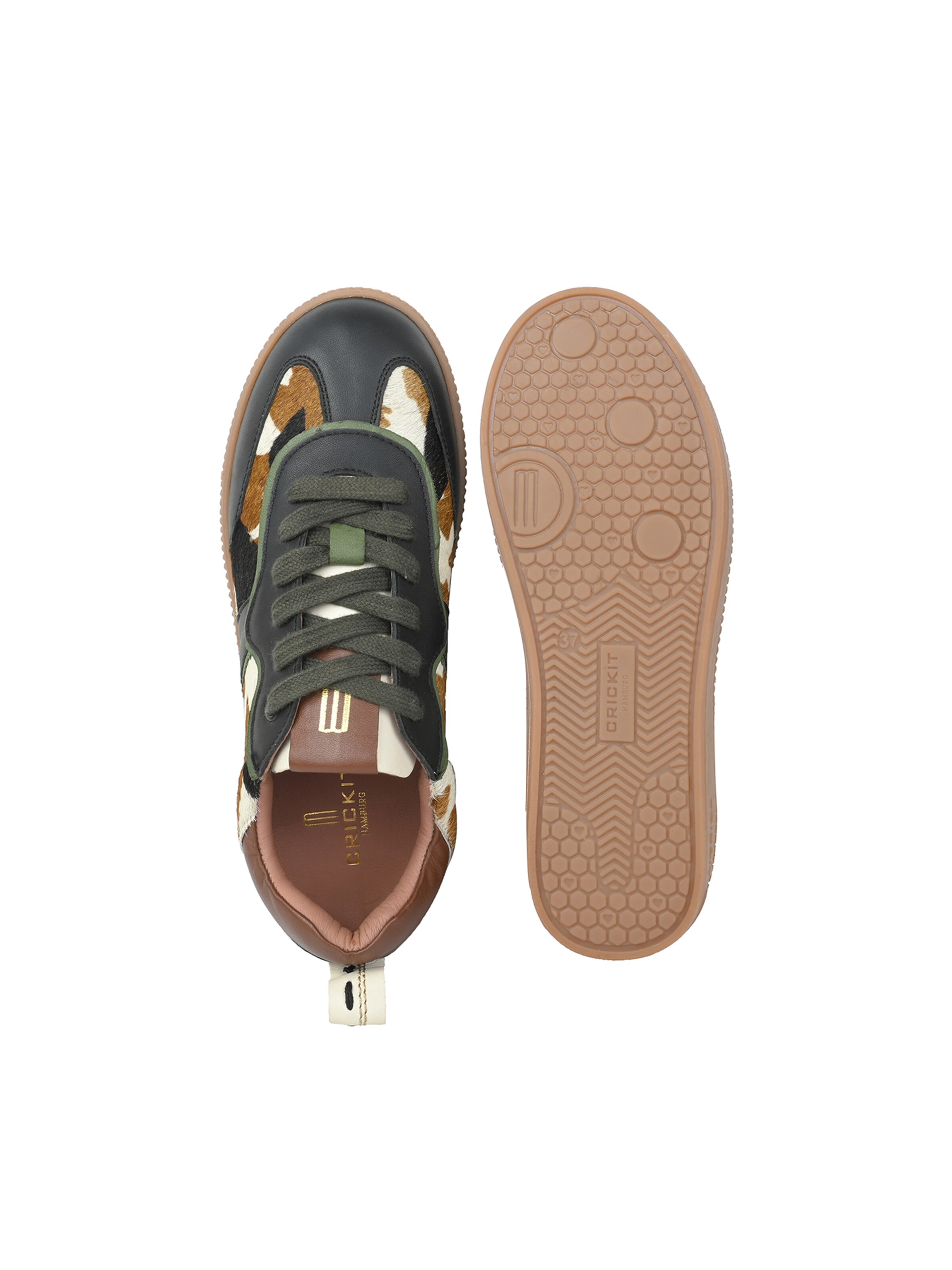 Baskets basses 'RONIA' Crickit en beige