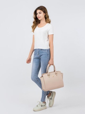 Princely London Handbag 'Katy' in Beige